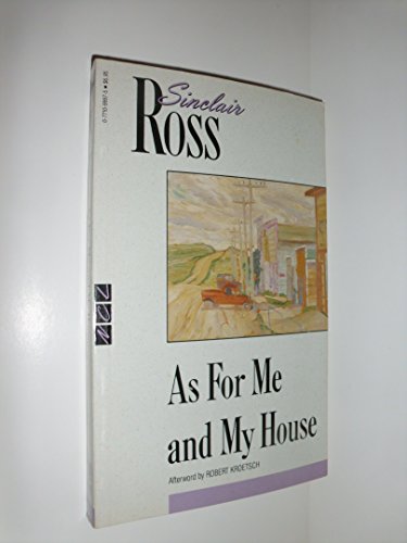 Imagen de archivo de As for Me and My House (New Canadian Library) a la venta por Front Cover Books