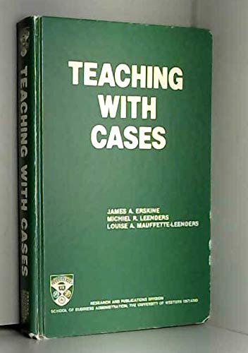 Imagen de archivo de Teaching With Cases a la venta por ThriftBooks-Atlanta