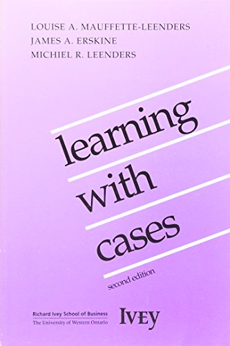 Stock image for Learning With Cases for sale by Anybook.com