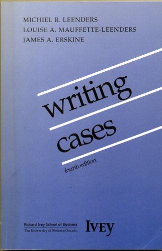 Stock image for Writing Cases for sale by ThriftBooks-Dallas