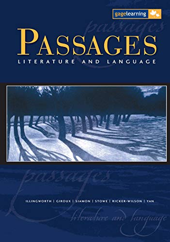 Stock image for Passages 11: Literature and Language for sale by ThriftBooks-Dallas