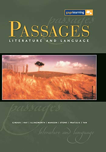 Imagen de archivo de Passages 12 : Literature and Language a la venta por SecondSale