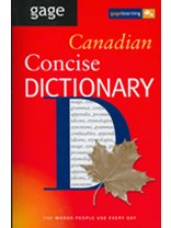 Stock image for Gage Canadian concise dictionary for sale by Books From California