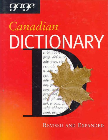 9780771573996: Gage Canadian Dictionary