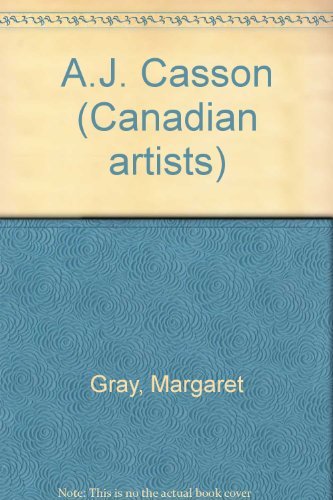 9780771599620: A. J. Casson (Canadian art series ; 1)