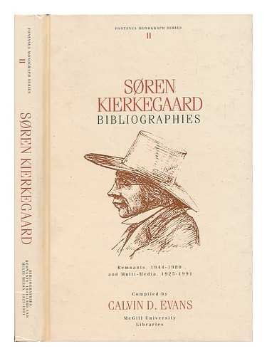 Stock image for Soren Kierkegaard Bibliographies for sale by Concordia Books