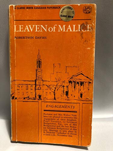 Imagen de archivo de Leaven of Malice a la venta por Plain Tales Books