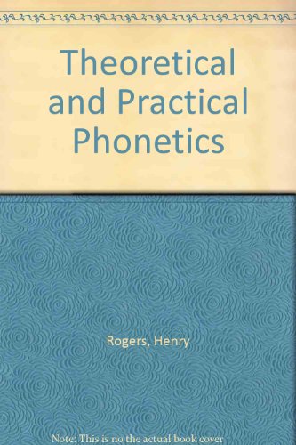 9780773050389: Theoretical and Practical Phonetics