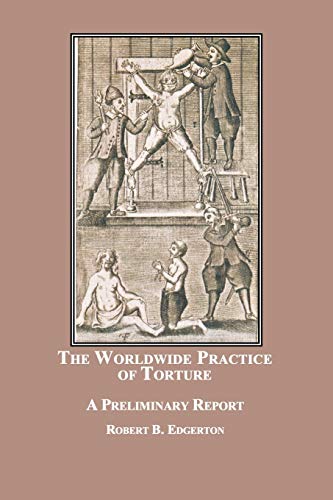 Beispielbild fr The Worldwide Practice of Torture: A Preliminary Report zum Verkauf von Lucky's Textbooks