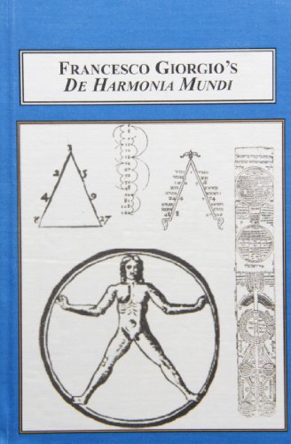 9780773415829: Francesco Giorgio's De Harmonia Mundi