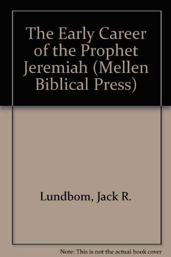 Beispielbild fr The Early Career of the Prophet Jeremiah zum Verkauf von Windows Booksellers