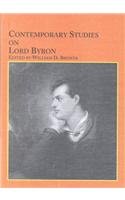 9780773475373: Contemporary Studies on Lord Byron (Studies in British Literature)