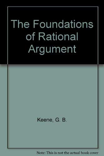 9780773491915: The Foundations of Rational Argument