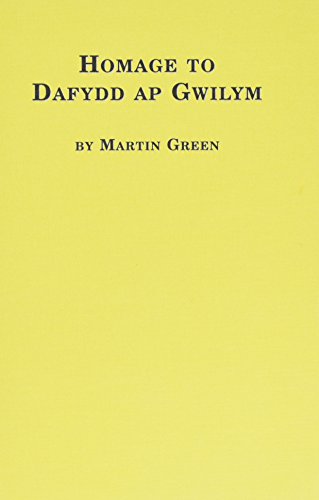 Imagen de archivo de Homage to Dafydd Ap Gwilym (Welsh Studies) a la venta por Walden Antiquarian Books