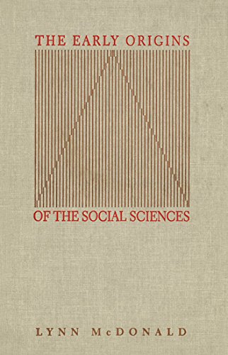 9780773511248: The Early Origins of the Social Sciences