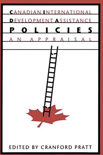 Canadian International Development Assistance Policies: An Appraisal