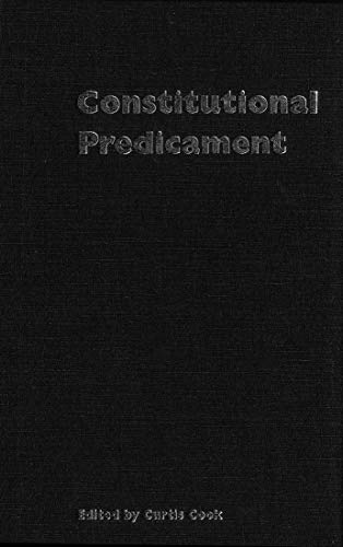 Imagen de archivo de Constitutional Predicament : Canada after the Referendum of 1992 a la venta por Works on Paper