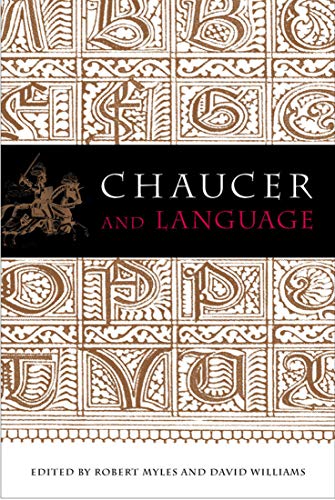 Imagen de archivo de Chaucer and Language: Essays in Honour of Douglas Wurtele a la venta por Andover Books and Antiquities