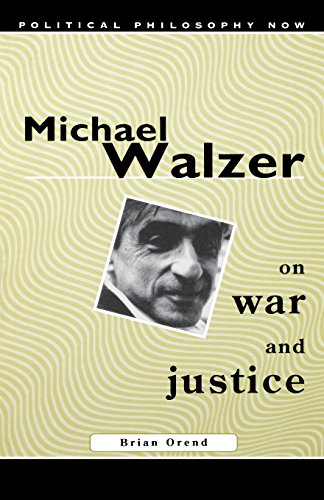 Imagen de archivo de Michael Walzer on War and Justice a la venta por Better World Books