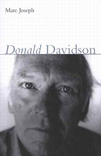 9780773527812: Donald Davidson