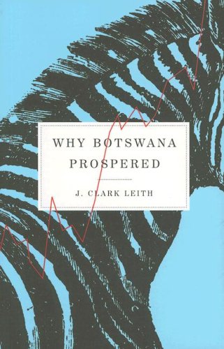 Stock image for Why Botswana Prospered for sale by Front Cover Books