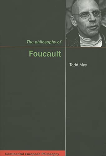 Stock image for Philosophy of Foucault (Continental European Philosophy Series) (Volume 8) for sale by Midtown Scholar Bookstore