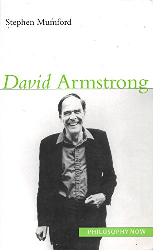 Beispielbild fr David Armstrong (Philosophy Now) Format: Paperback zum Verkauf von INDOO