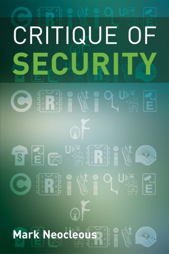 Stock image for Critique of Security for sale by Midtown Scholar Bookstore