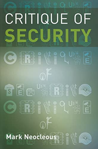 Stock image for Critique of Security for sale by Zoom Books Company