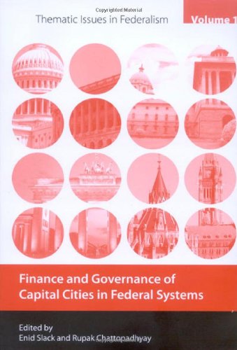 Stock image for Finance and Governance of Capital Cities in Federal Systems for sale by ThriftBooks-Atlanta
