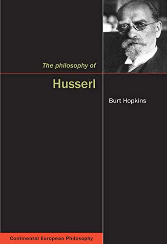 Stock image for The Philosophy of Husserl (Volume 11) (Continental European Philosophy) for sale by Wonder Book