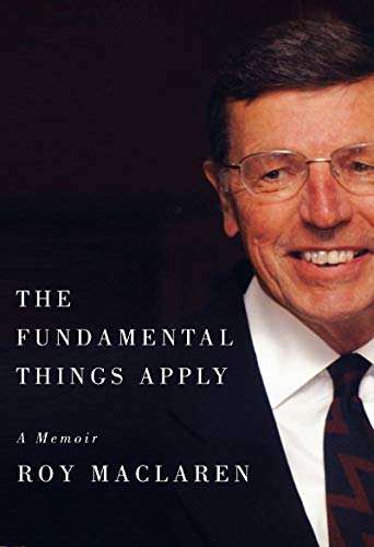 Beispielbild fr The Fundamental Things Apply: A Memoir zum Verkauf von WorldofBooks