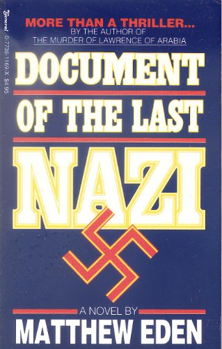 Beispielbild fr Document of the Last Nazi zum Verkauf von Better World Books