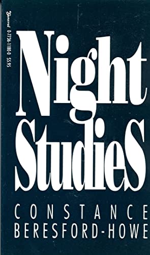 Beispielbild fr Night Studies zum Verkauf von Adventures Underground
