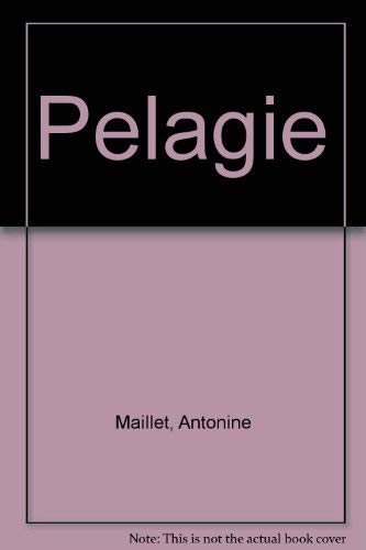 Stock image for Pelagie for sale by Better World Books