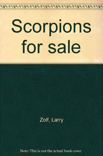 Imagen de archivo de Scorpions for sale a la venta por PACIFIC COAST BOOK SELLERS