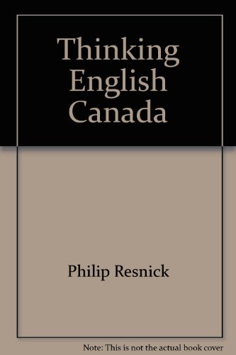 9780773727595: Thinking English Canada