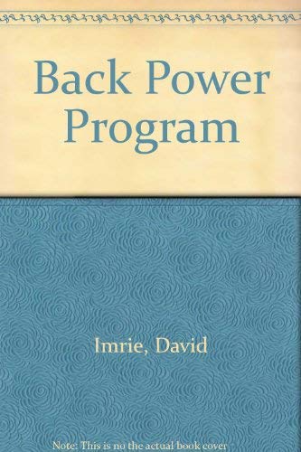 Stock image for Back Power Program for sale by ThriftBooks-Dallas