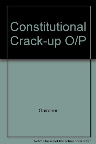 Beispielbild fr Constitutional crack-up: Canada and the coming showdown with Quebec zum Verkauf von GF Books, Inc.