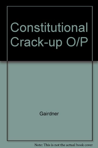Stock image for Constitutional crack-up: Canada and the coming showdown with Quebec for sale by GF Books, Inc.