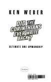 Stock image for Did the Corinthians Ever Write Back? : Ultimate One-Upmanship for sale by RareNonFiction, IOBA