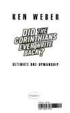 9780773757455: Did The Corinthians Ever Write Back? Ultimate One-Upmanship