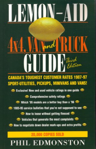 Stock image for Lemon-Aid 4X4 Van and Truck Guide for sale by ThriftBooks-Atlanta