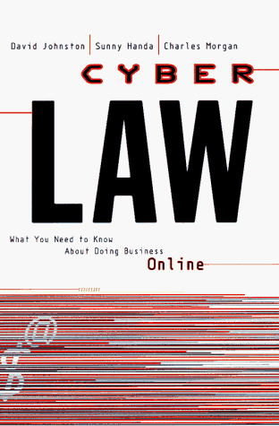 Beispielbild fr Cyberlaw: What You Need to Know about Doing Business Online zum Verkauf von gigabooks