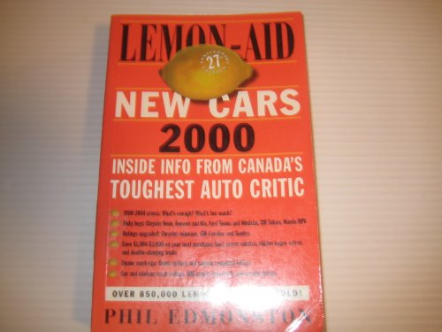 Imagen de archivo de Lemon-Aid New Cars 2000 a la venta por Better World Books