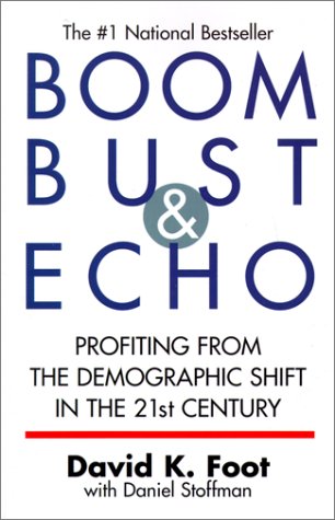 Stock image for Boom Bust and Echo : Profiting from the Demographic Shift in the New Millennium for sale by Better World Books