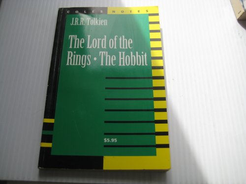 9780774032971: Hobbit Lord of the Rings (Coles Notes)
