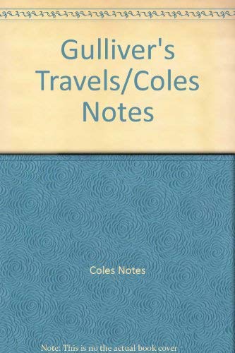 Stock image for Gulliver's Travels/Coles Notes for sale by A Good Read
