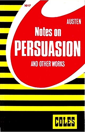 Stock image for Persuasion (Coles Notes) for sale by ThriftBooks-Atlanta