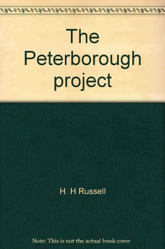 Stock image for The Peterborough Project: A case study of educational change and innovation for sale by Bay Used Books